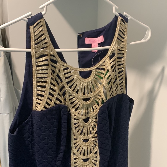 NWT! Navy Lilly Pulitzer Tana Shift size 8 dress - Picture 4 of 12